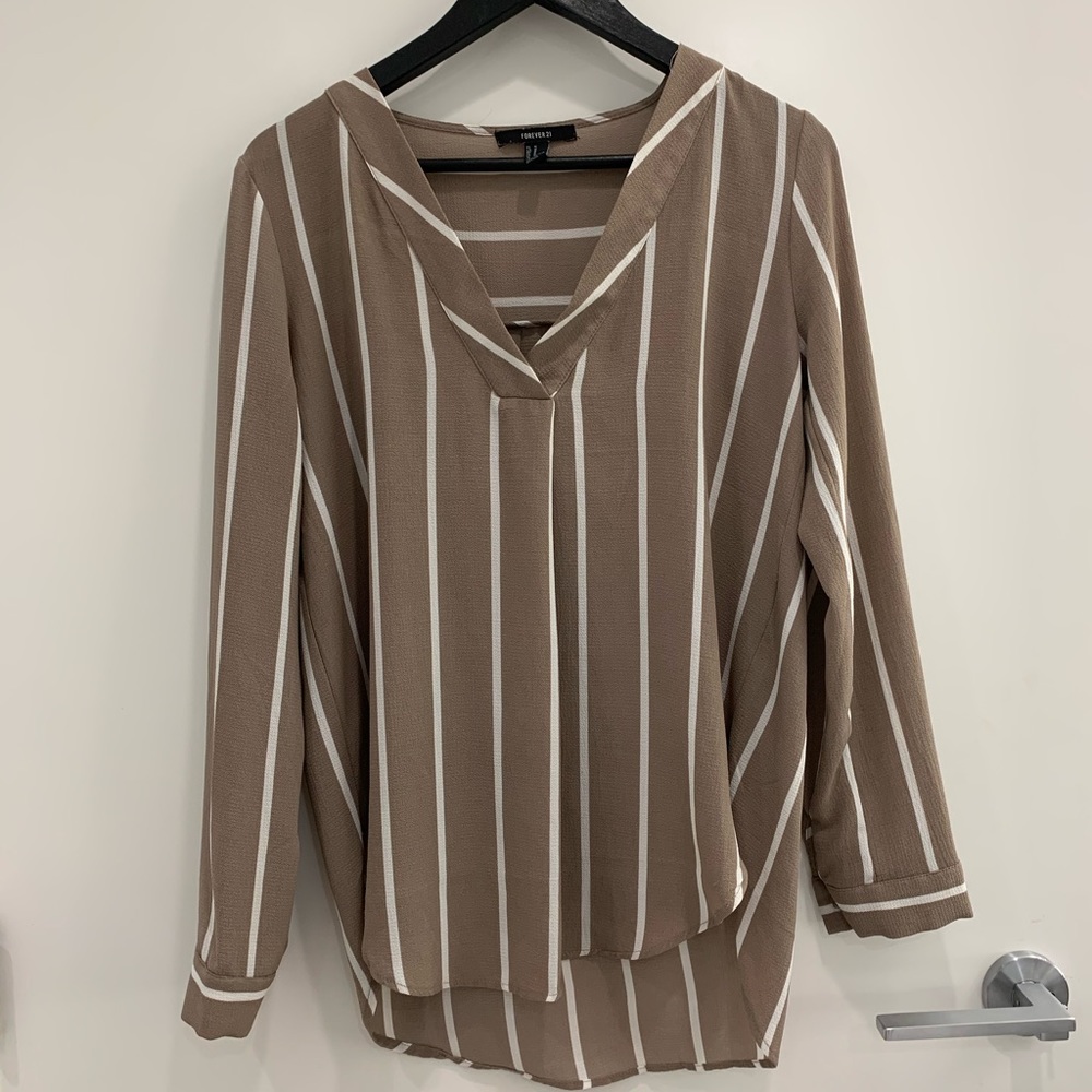 Forever 21 V Neck Blouse
